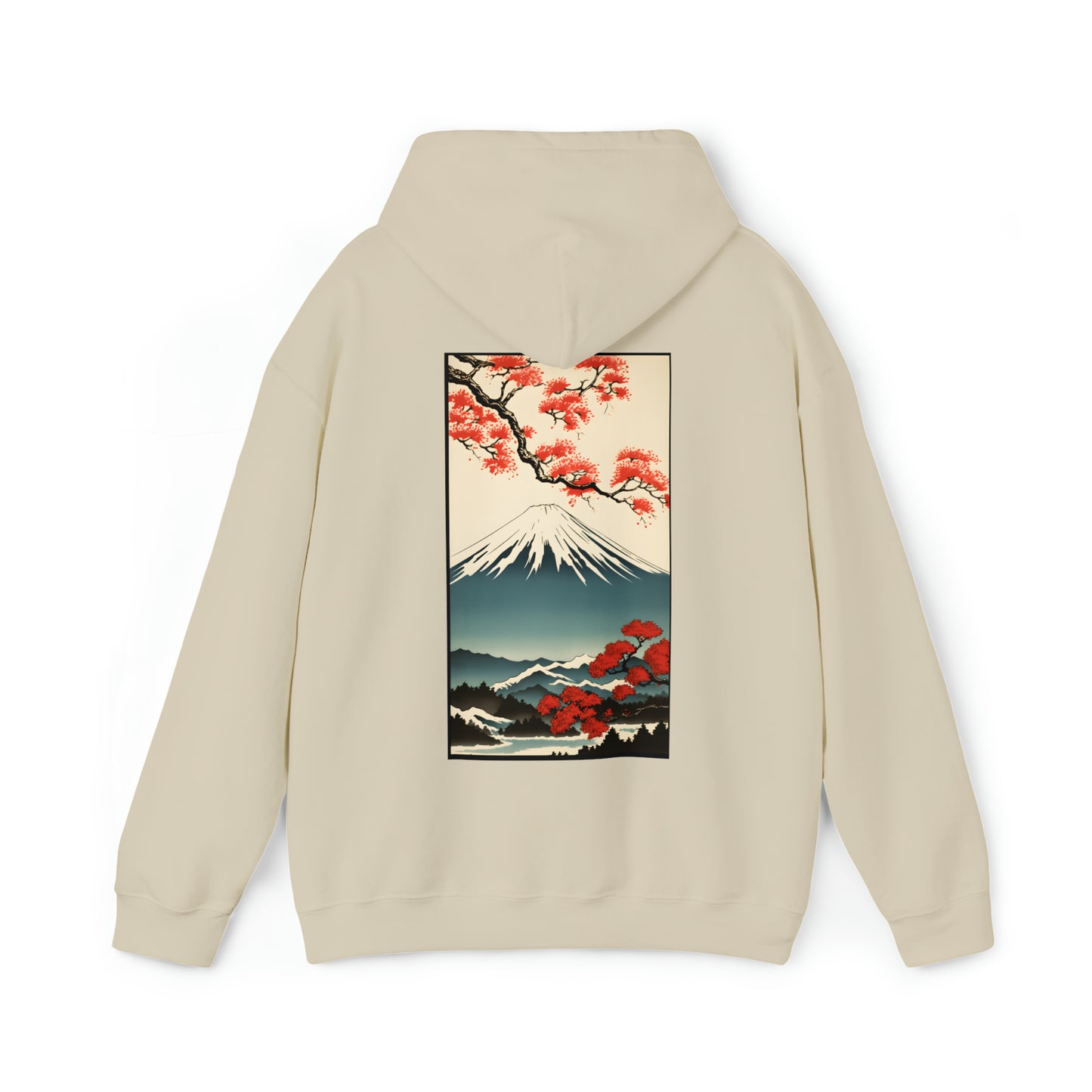Fuji Red Blossom - Unisex Hoodie